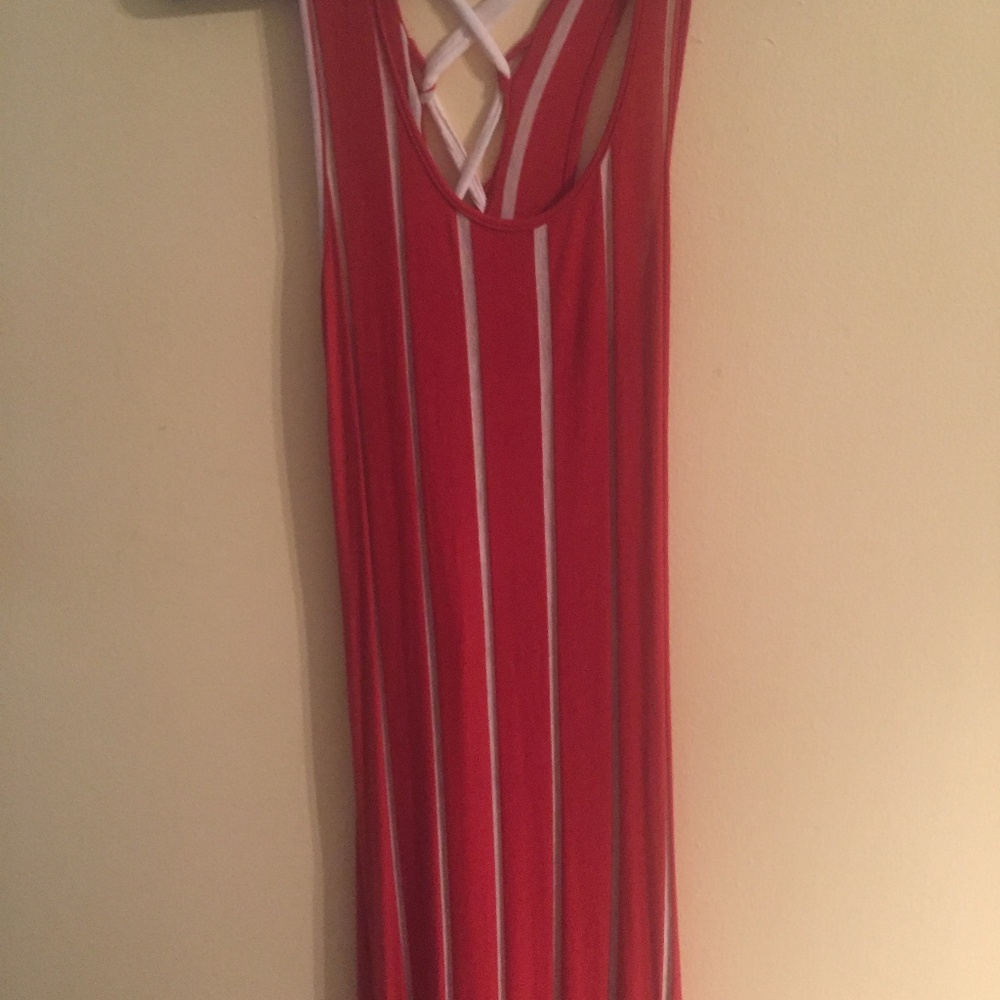Long Red Maxi Dress